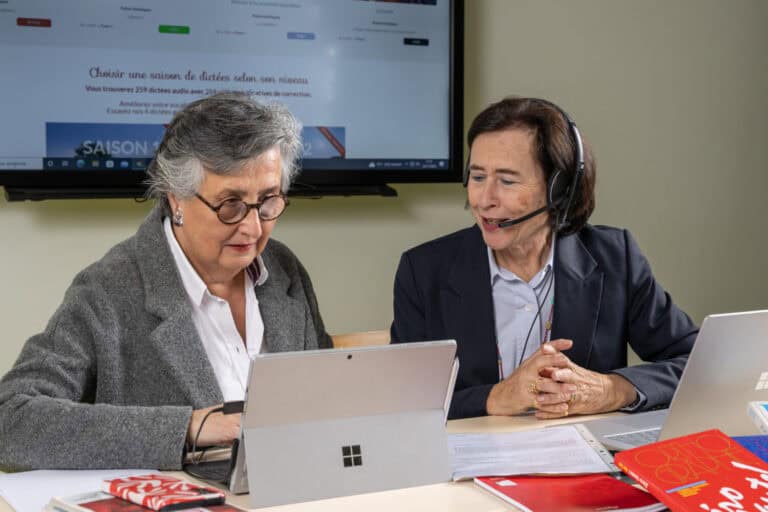 Hélène Bodenez et Béatrice du Mesnil du Buisson d'Une Dictée Par Jour